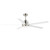 Daisy 60 Inch Ceiling Fan – Satin Nickel