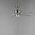 Super-Max 52 Inch Ceiling Fan – Satin Nickel