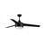 Trio 52 Inch Ceiling Fan – Black