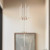 Motif 21-in Brushed Gold LED Multi Pendant