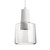 Samson 6-in Clear LED Pendant