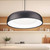 Beacon 24-in Black LED Pendant
