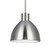 Chroma 12-in Brushed Nickel LED Pendant