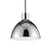 Chroma 12-in Chrome LED Pendant