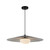 Cruz 24-in Metal - Black/White LED Pendant