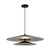 Cruz 24-in Metal - Black/White LED Pendant