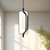 Hilo 5-in Black LED Pendant