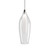 Victoria 4-in Chrome LED Pendant