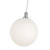 Bolla 5-in Opal Glass LED Pendant