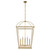 Manor Vintage Brass 8 Lights Pendant
