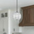 Marni 5-in Polished Nickel LED Pendant
