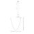 Marni 14-ft Polished Nickel LED Pendant