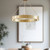 Kensington 30-in Vintage Brass LED Pendant