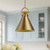 Emerson 14-in Aged Gold 1 Light Pendant
