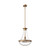 Marcel 10-in Aged Gold 1 Light Pendant