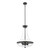 Marcel 18-in Matte Black 4 Lights Pendant