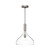 Belleview 12-in Brushed Nickel/Clear Glass 1 Light Pendant