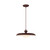Minori 15-in Burgundy Socket Pendant