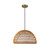 Bondi 16-in Brushed Gold/Opal 1 Light Pendant