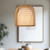 Bondi 20-in Brushed Gold/Opal Glass 1 Light Pendant