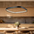 Yukon 19-in Urban Bronze LED Pendant