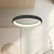 Cortana 24-in Black LED Pendant