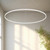 Cerchio 60-in White LED Pendant