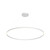 Cerchio 60-in White LED Pendant