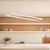 Piazza 48-in White LED Pendant