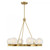 Savoy House Darien 1-1014-6-322 32 Inch 6 Light Warm Brass Chandelier Dry Rated