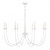 Savoy House Stonecrest 1-1202-8-83 42 Inch 8 Light Bisque White Chandelier Dry Rated