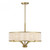 Savoy House Wynwood 1-7751-5-322 24 Inch 5 Light Warm Brass Chandelier Dry Rated
