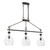 Savoy House Pulaski 1-803-3-02 42 Inch 3-Light LED Oiled Bronze Linear Chandelier Dry Rated