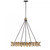 Savoy House Monarch 1-8124-8-26 36 Inch 8 Light Champagne Mist with Coconut Shell Chandelier Dry Rated