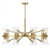 Savoy House Bennington 1-9705-16-322 45 Inch 16 Light Warm Brass Chandelier Dry Rated
