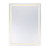 Savoy House Beckett LED Rectangle Frontlit and Backlit Mirror 2-1224-24X32 24 Inch LED Mirror Damp Rated
