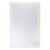 Savoy House Beckett LED Rectangle Frontlit and Backlit Mirror 2-1226-48X32 48 Inch LED Mirror Damp Rated