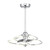 Savoy House Hydra LED Fan D'Lier 24-FD-945-11 24 Inch LED Polished Chrome Fandelier Ceiling Fan Chandelier – Fan D'Lier Dry Rated