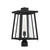 Savoy House Denver 5-2024-BK 10 Inch 1 Light Matte Black Outdoor Post Light Fixture Wet Rated