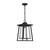 Savoy House Denver 5-2025-BK 8 Inch 1 Light Matte Black Outdoor Hanging Pendant Light Damp Rated