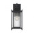 Savoy House Dunnmore 5-3451-BK 6 Inch 1 Light Black Outdoor Wall Sconce Light Wet Rated