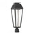 Savoy House Brookline LED Outdoor Post Lantern 5-356-BK 7 Inch LED Matte Black Outdoor Post Light Fixture Wet Rated