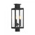 Savoy House Ascott 5-828-BK 6 Inch 3 Light Matte Black Outdoor Post Light Fixture Wet Rated