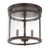 Savoy House Penrose 6-1043-3-13 12 Inch 3 Light English Bronze Semi-Flush Dry Rated