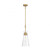 Savoy House Lakewood 7-1831-1-322 8 Inch 1 Light Warm Brass Pendant Dry Rated