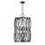 Savoy House Snowden 7-2004-8-89 18 Inch 8 Light Matte Black Pendant Dry Rated