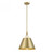 Savoy House Willis 7-4499-1-322 14 Inch 1 Light Warm Brass Pendant Dry Rated