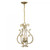 Savoy House Lombard 7-6095-3-127 12 Inch 3 Light Noble Brass Pendant Dry Rated