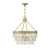 Savoy House Windham 7-8700-4-322 20 Inch 4 Light Warm Brass Pendant Dry Rated