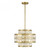 Savoy House Renzo 7-9044-3-322 16 Inch 3 Light Warm Brass Pendant Dry Rated